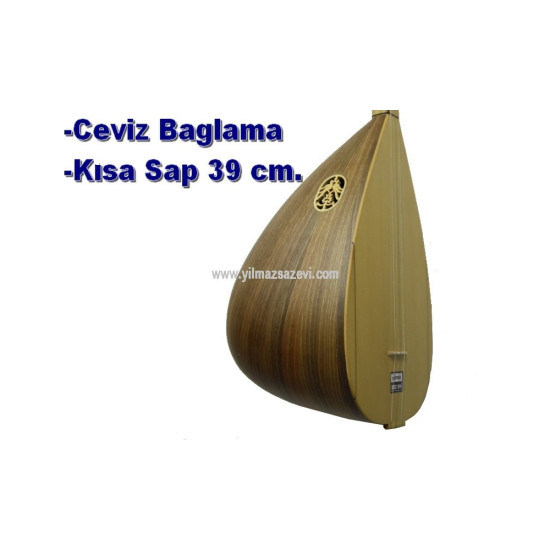 Kısa Sap  bağlama 39 cm.